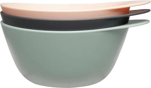 Vista 10 de Fromm Juego de 3 cuencos de mezcla de color de 10 onzas, cuencos profesionales de salón de belleza, cuencos de color para coloristas y estilistas