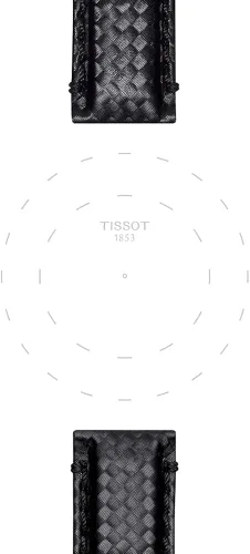 Vista 3 de Reloj automático Tissot de acrilonitrilo butadieno estireno con correa de nailon, negro, 20 (Modelo T852046829)