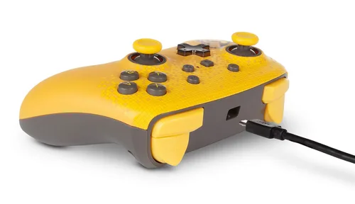 Vista 3 de PowerA Pokemon Enhanced Wired Controller for Nintendo Switch - Pixel Pikachu, Gamepad, Wired Video Game Controller, Gaming Controller - Nintendo