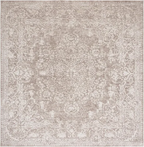 Vista 35 de SAFAVIEH - Alfombra decorativa de la colección Reflection - 2'3" x 3', color beige y crema, no desprende pelusa y fácil de limpiar, ideal