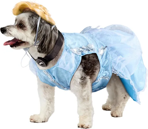 Vista 2 de Rubie's Disney: Disfraz de princesa para mascotas., Cenicienta, XL