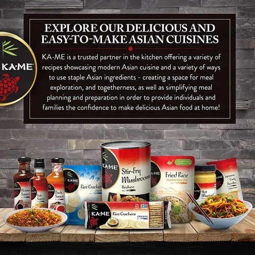 Vista 8 de KA-ME Bean Threads - Fideos de vidrio cantonés sin gluten - Fideos de celofán de frijol mungo - Para salteados, sopas asiáticas y platos chinos