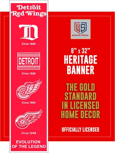 Vista 15 de Winning Streak NHL Mens Detroit Red Wings Multi