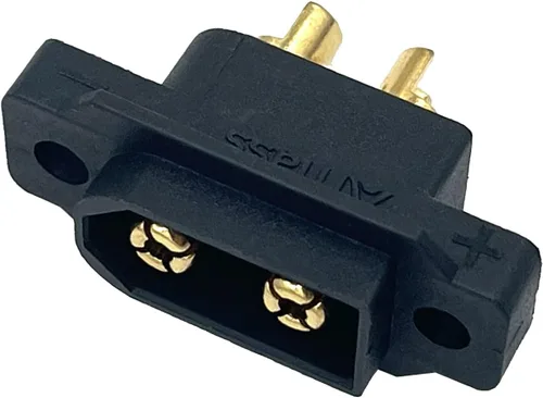 Vista 5 de Amass - Conector macho XT60EW-M montable XT60E para RC Drone Aviones FPV Racing Drone