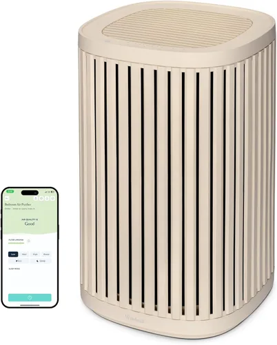 Vista 8 de Windmill Purificador de aire para el hogar - Filtración 3 en 1 para humo y más - Filtro HEPA verdadero, carbón activado y prefiltro - Cubre hasta