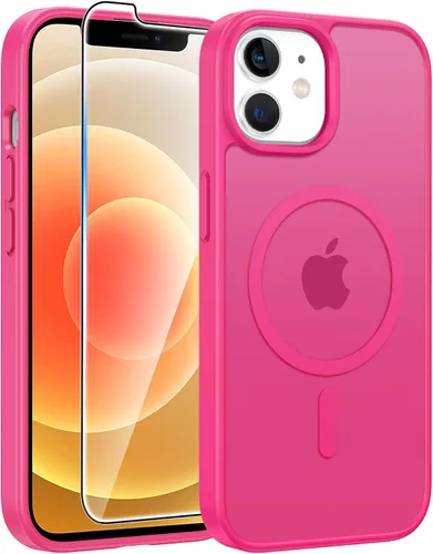 Vista 137 de FNTCASE Funda para iPhone 17 Pro: Fundas delgadas translúcidas de color azul claro compatibles con MagSafe, protección completa de la cámara