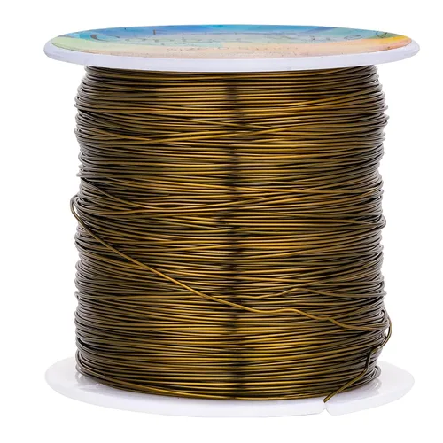 Vista 18 de Alambres de cobre resistentes al deslustre de 65.6 pies, alambre de cobre para electrocultura en jardinería, alambre de cobre de calibre 16, cables