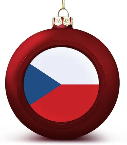 Vista 7 de Adornos de bola de Finlandia, bandera de las naciones, adorno de bola de Navidad, bandera de Finlandia, adornos de plástico para árbol de Navidad