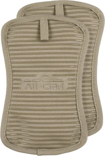 Vista 19 de All-Clad Soporte para ollas y almohadilla caliente: resistente al calor hasta 500 grados, 100% algodón, almohadilla caliente de 10 x 6.25 pulgadas