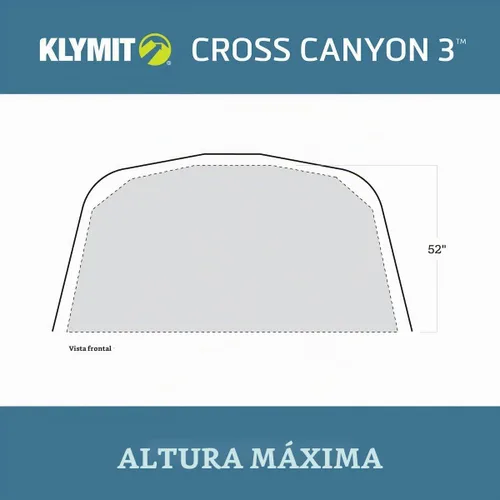 Vista 6 de Tiendas Cross Canyon para 3 personas