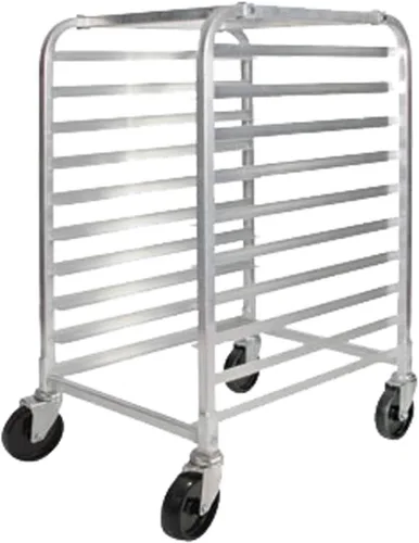 Vista 2 de Winco Funda para estante de láminas de 20 niveles ALRK-10 y ALRK-10BK, transparente, mediana Fits alrk-10, Easy on, Full-length, Great for Food