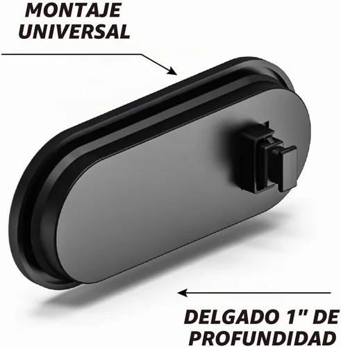 Vista 3 de Feniex Luces LED DOT de la Serie de Camiones (Ámbar, 6" Oval STTR)