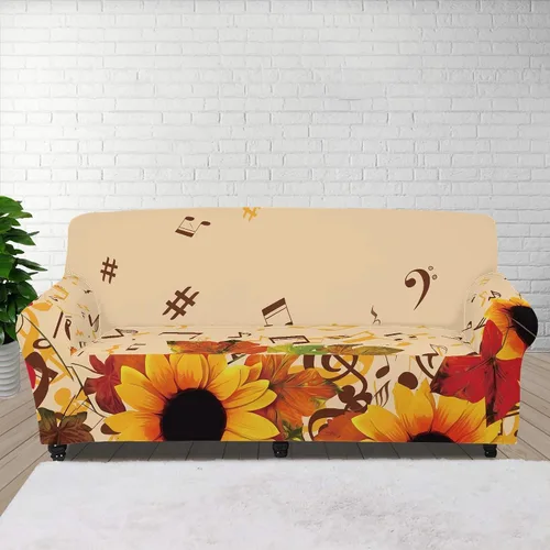 Vista 43 de Boatee Fundas de sofá de 1 pieza con diseño de copo de nieve azul, fundas elásticas para sofá, 1 cojín, protección de muebles, decoración para sala
