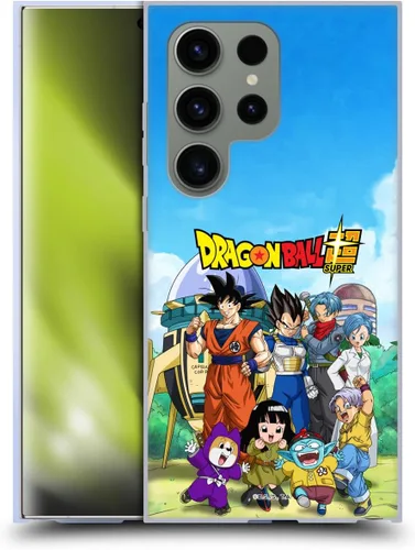 Vista 53 de Head Case Designs Funda de gel con licencia oficial de Dragon Ball Super Group Future Trunks Arc Characters [protección de grado militar] compatible