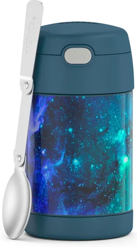 Vista 20 de THERMOS FUNTAINER - Tarro de comida con cuchara, 16 onzas, azul mezclilla Azul denim
