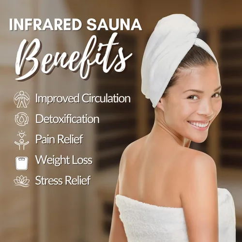 Vista 4 de DYNAMIC SAUNAS AMZ-DYN-6225-02 Bilbao - Sauna de infrarrojos lejanos para 2 personas