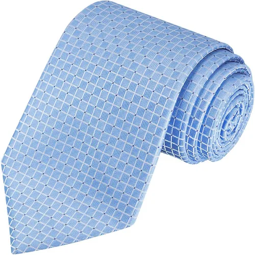 Vista 57 de KissTies Mens Checkered Tie Set Solid Color Festive Necktie + Pocket Square