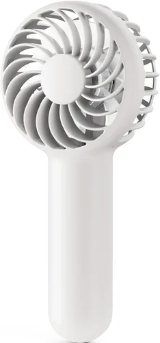 Vista 8 de Gaiatop Mini ventilador de mano portátil, 3 velocidades potente operado con batería, pequeño ventilador personal recargable por USB para pestañas