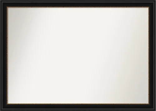 Vista 136 de Amanti Art Espejo personalizado, gran espejo de baño estrecho, espejo de pared o espejo de tocador de baño sobre el fregadero (24 x 24 pulgadas)
