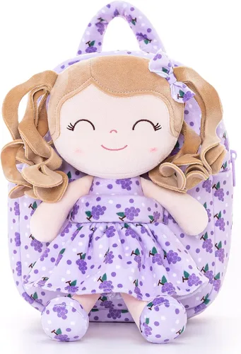 Vista 2 de Gloveleya Mochila para niñas pequeñas para niños, Mochila de uva A04, Classic