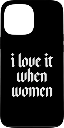 Vista 24 de Love it When Women Subtle Lesbian Funny Minimal Bi Pride Gay Case for iPhone 16