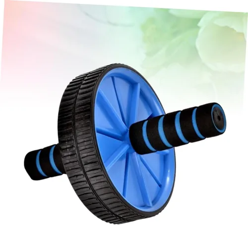 Vista 8 de Rueda de rodillo abdominal para ejercicio abdominal, para entrenamiento de núcleo, rebote automático, rueda abdominal, silencio abdominal