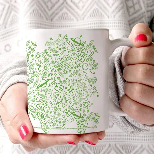 Vista 438 de Trend Setters Friends the Television Show – 25 años – Mercancía oficial – Taza de café o té de cerámica blanca de 11 onzas – perfecta para regalar