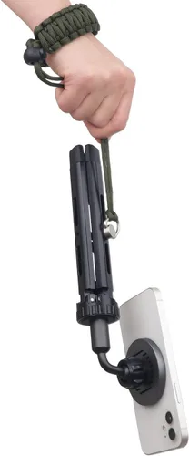 Vista 6 de Correa de muñeca para cámara Paracord con tornillo para Insta 360 X3, Ace Pro, cámaras réflex digitales, palos de selfie