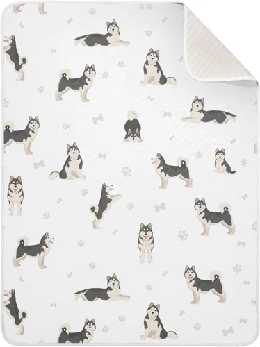 Vista 29 de Manta de envoltura para ejercicios de Doberman de algodón para bebés, manta de recepción, manta suave y ligera para envolver para cuna, cochecito