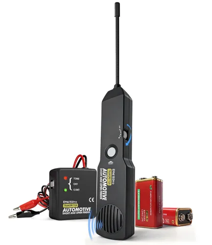 Vista 10 de Luz de prueba automotriz con voltímetro, probador de circuito digital