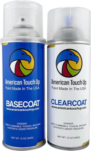 Vista 8 de American Touch Up Pintura compatible con Chrysler AC10813/X13/PX8/AY110DX8/DX8/AY95DX8/AY93DX8 Negro Pintura en aerosol (capa base)