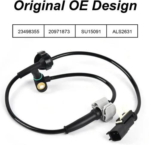 Vista 2 de SPEEDWOW Sensor de velocidad de rueda ABS delantero izquierdo derecho para Cadillac Escalade 2015-2020 para Chevy Cheyenne 2014-2018, Silverado