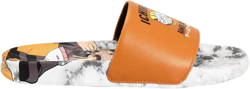 Vista 4 de Bioworld Naruto Shippuden Ichiraku Ramen Shop - Sandalias para hombre, Blanco