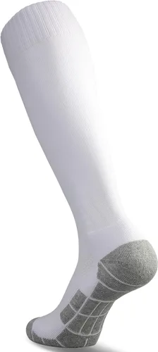 Vista 23 de CWVLC - Calcetines de fútbol (1/3/5 pares) calcetines altos hasta la rodilla, para deportes de equipo, para adultos, jóvenes y niños