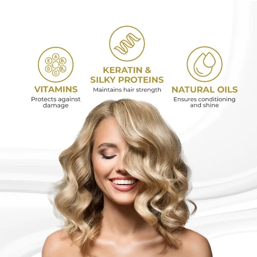 Vista 5 de Spray protector de calor, protector térmico ligero para el cabello, ayuda a proteger contra roturas, encrespamiento y sequedad, 8.5 onzas líquidas