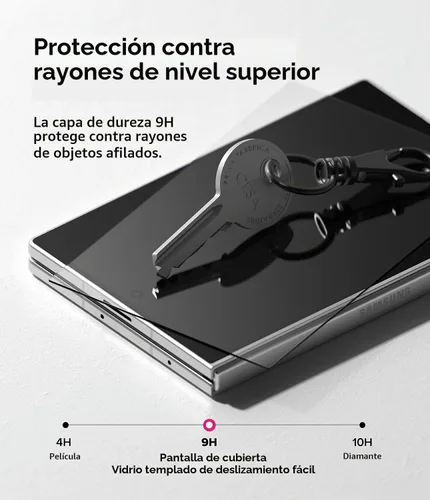Vista 5 de Ringke for Samsung Galaxy Z Fold 8 Screen Protector [Easy Slide, 2 Pack]
