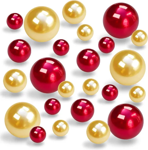 Vista 10 de Perlas para relleno de jarrón, sin agujero, perlas para centro de mesa de boda, decoración de mesa del hogar, perlas para soporte de cepillo, 130