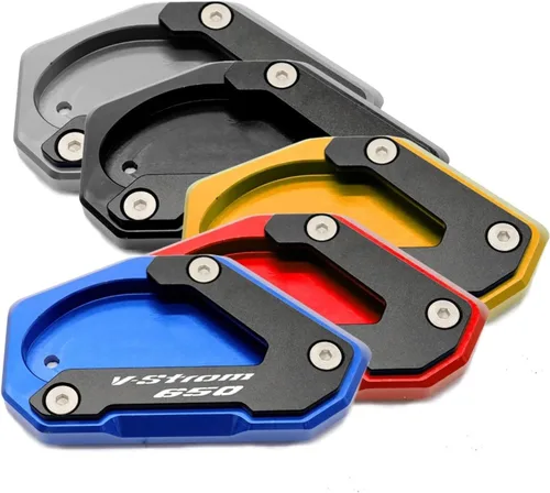 Vista 4 de Almohadilla de extensión de soporte para Suzuki V-Strom 650/XT DL650 VSTROM 650 2004-2022 Placa de soporte lateral ampliadora