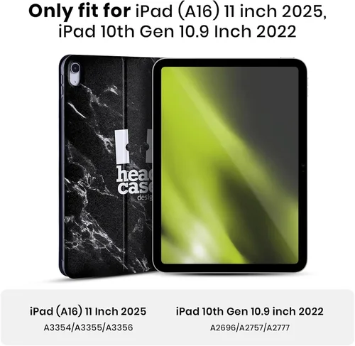 Vista 2 de Head Case Designs Funda de piel con licencia oficial del FC Barcelona Neon Barca Graphics para Apple iPad 10.9 (2022)