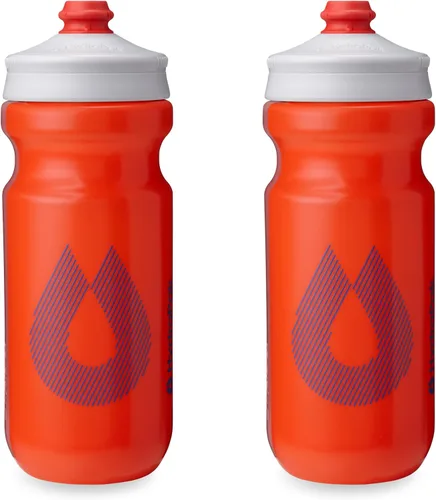 Vista 9 de HydraPak Breakaway Surge - Botella de agua ligera para bicicleta, paquete de 2 (20 onzas, 25 onzas, 30 onzas), botella de alto flujo, ciclismo