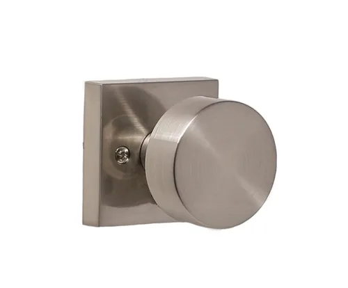 Vista 3 de Weslock 007004N4NFR20 - Cerradura de paso de perilla de mesa con pestillo ajustable y borde completo acabado de níquel satinado