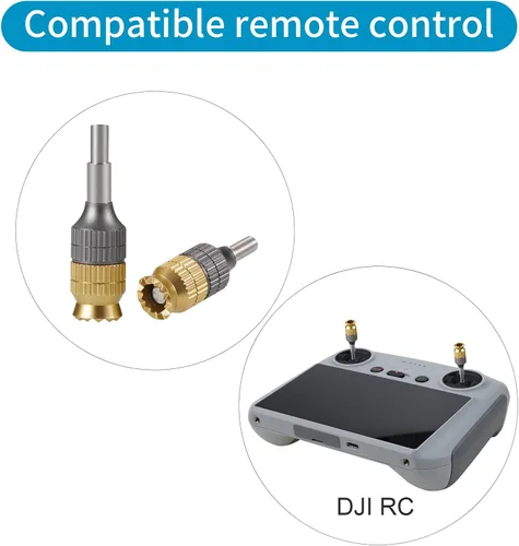 Vista 5 de Tineer Joystick de control remoto extendido, transmisor CNC, palanca de control de palanca de mando extendida compatible con DJI RC Controller Mini