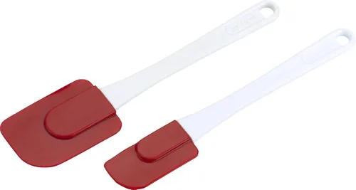 Vista 2 de Good Cook Classic, Espátulas de silicón , juego de 2, Rojo