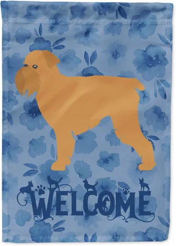 Vista 85 de Caroline's Treasures CK6175GF Affenpinscher - Bandera de bienvenida