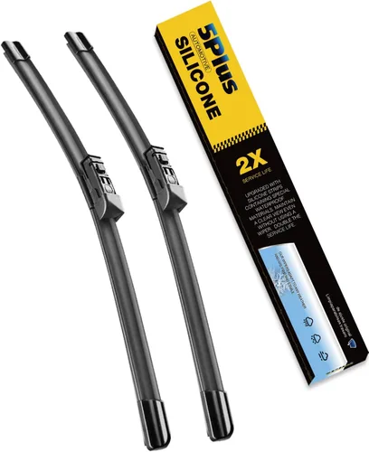 Vista 10 de 5 PLUS® Limpiaparabrisas de silicona de 15+15 pulgadas de repuesto para JEEP Wrangler 2017 2016 2015 2014 2013 2012 2011 2010 2009 2008 2007