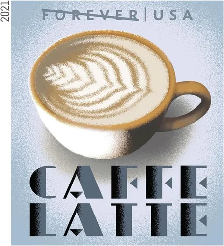 Vista 4 de Espresso Drinks US Postage Stamps - Folleto de 20
