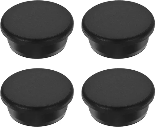 Vista 109 de MECCANIXITY - Tapones de silicona en forma de T (26mm, 1 pulgada de diámetro), color negro