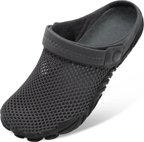 Vista 10 de Besroad Sandalias de senderismo al aire libre, zapatos deportivos de agua, zapatillas de moda, pantuflas clásicas para mujeres y hombres