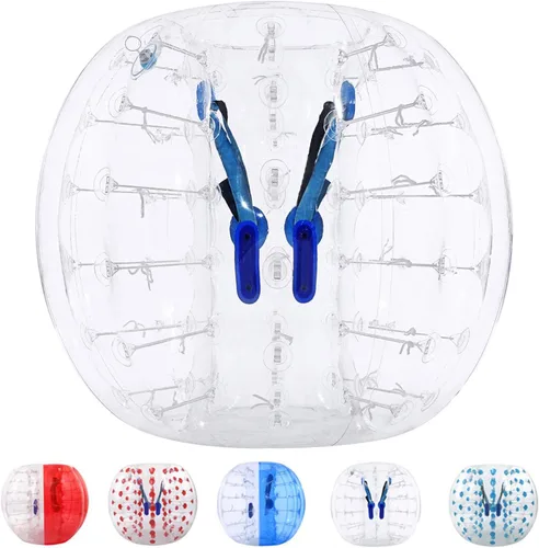 Vista 9 de Balones burbuja de fútbol inflables para adolescentes/adultos, bola de Zorb para el cuerpo de 1,2 m/1,5 m de diámetro, 1 paquete