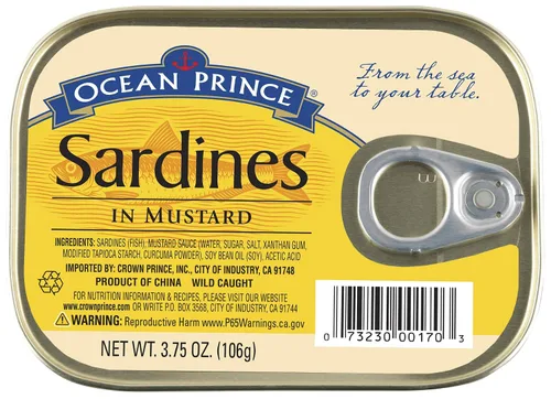 Vista 8 de Ocean Prince Sardinas in Louisiana Salsa picante, latas de 3.75 onzas (paquete de 12)